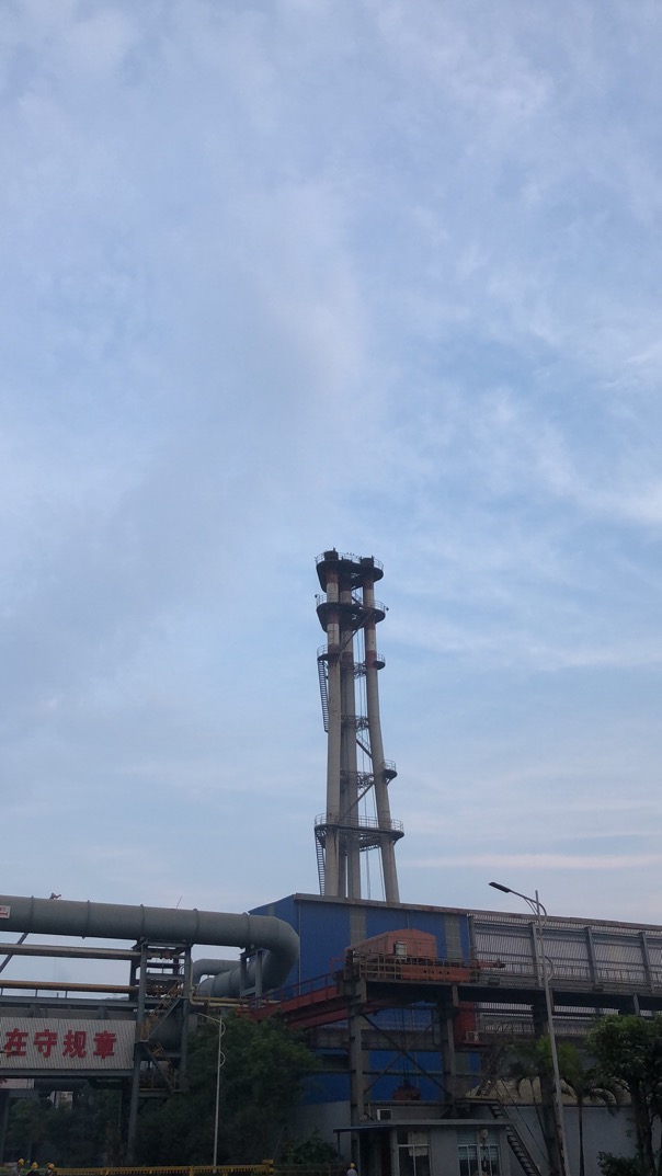 煤气放散塔安装